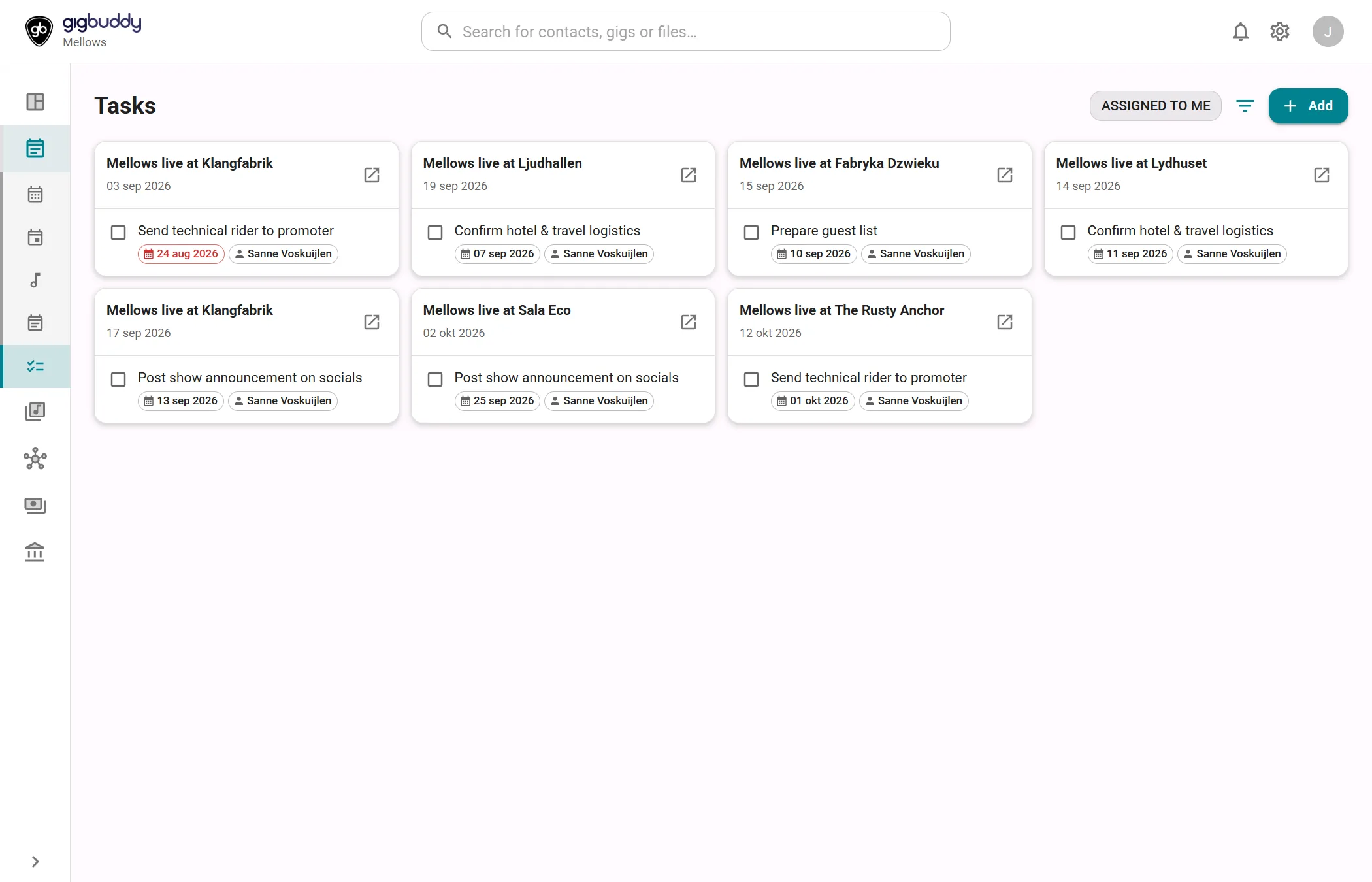 Tasks